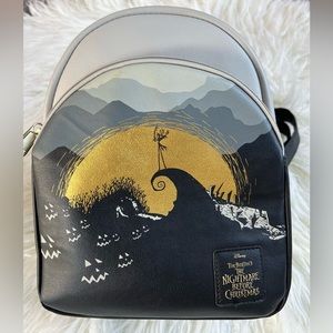The nightmare before Christmas backpack. Used but in great conditions.